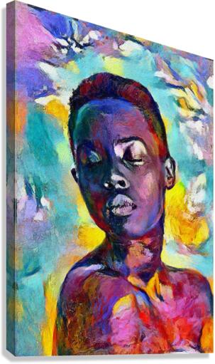 Thoughtcloud Canvas Print