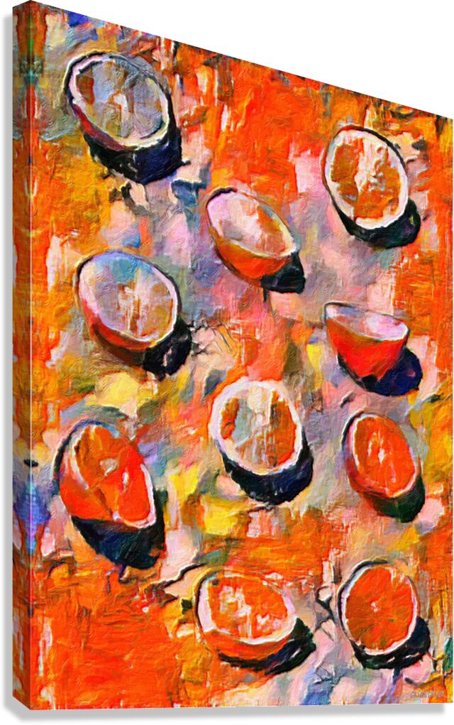 Orange Crush  Canvas Print