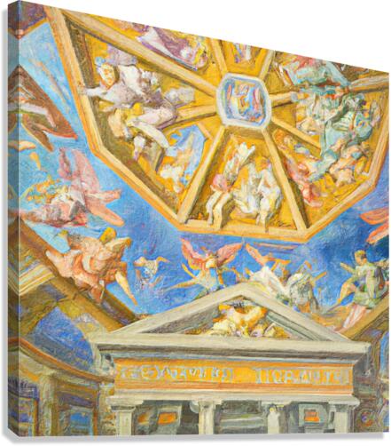 The Sistine Chapel Canvas Print