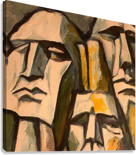 Mount Rushmore II Canvas Print