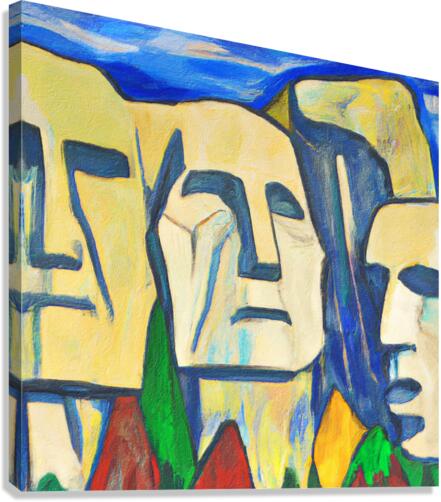 Mount Rushmore I Canvas Print