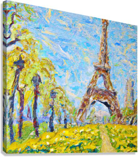 The Eiffel Tower I Canvas Print