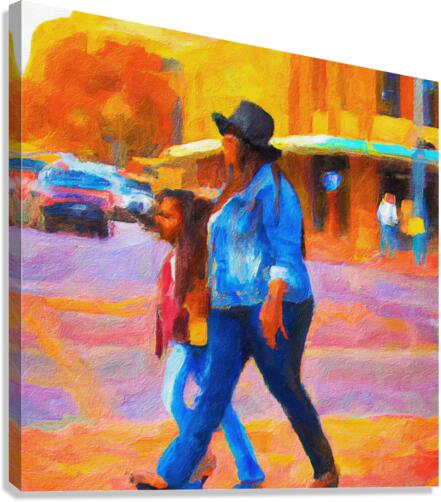 Cool Auntie Canvas Print