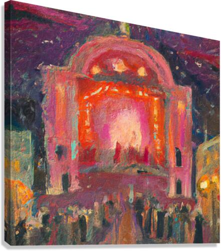 Opening Night Canvas Print