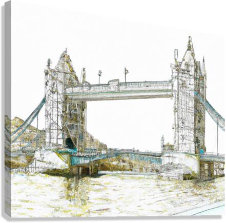 The Tower Bridge Canvas Print