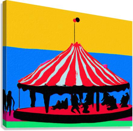 Carousel Canvas Print