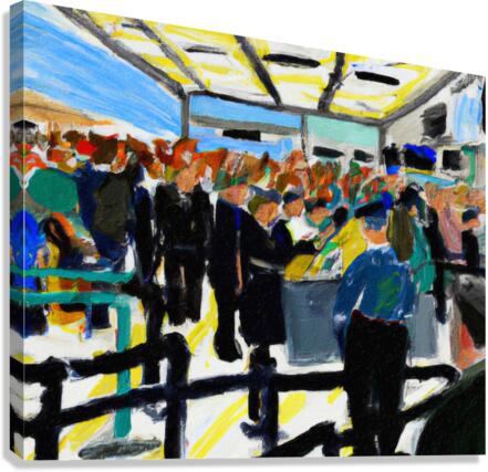 Security Gate B Canvas Print