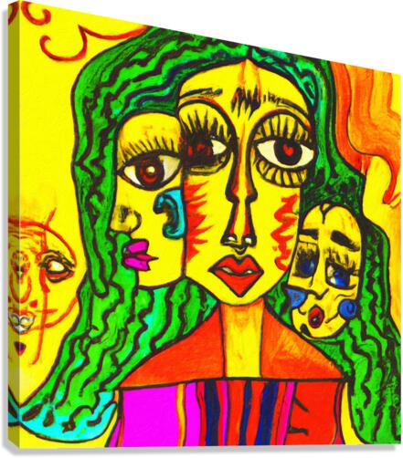 Three Sisters Canvas Print