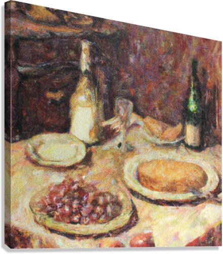 Dates and Cake Canvas Print