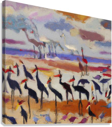 Crane Beach Canvas Print