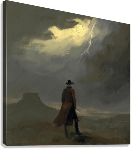 Prairie Storm Canvas Print