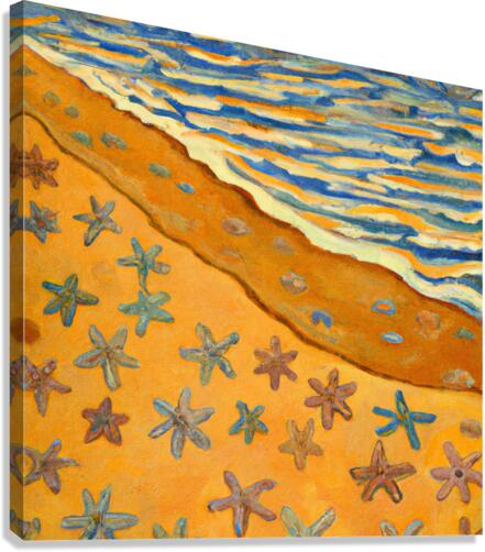 Starfish Beach Canvas Print