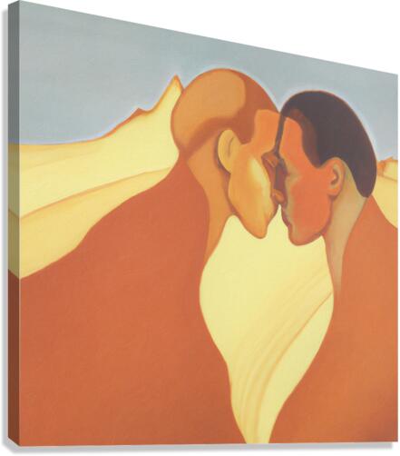 The Two Smiths Canvas Print