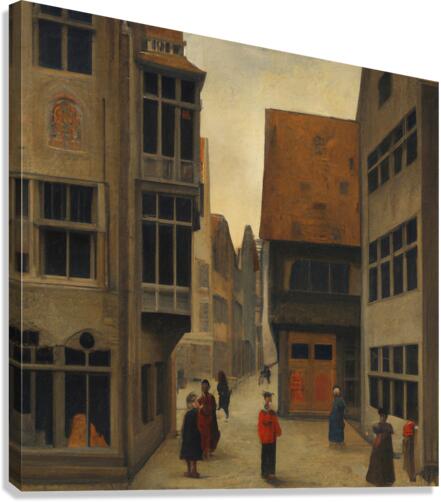 Trumbull Square Canvas Print