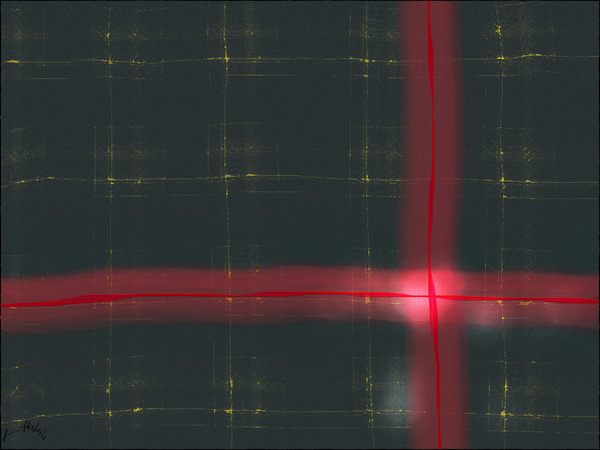 Map Series  Intersections Print