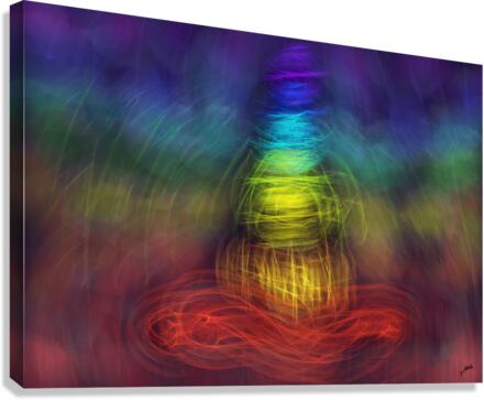 Meditate Canvas Print