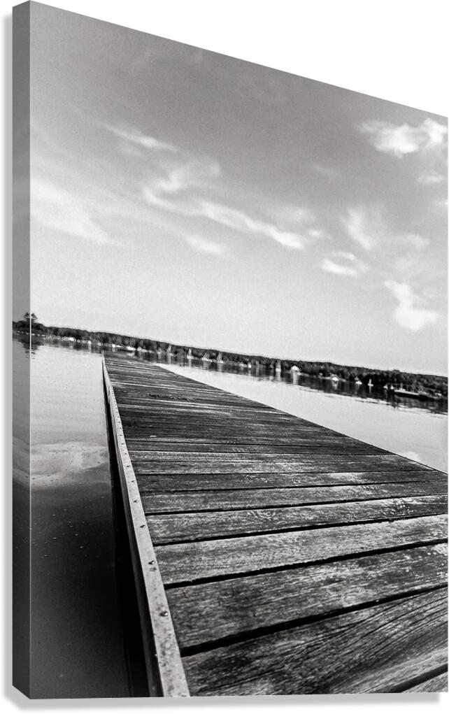 The Dock Canvas Print