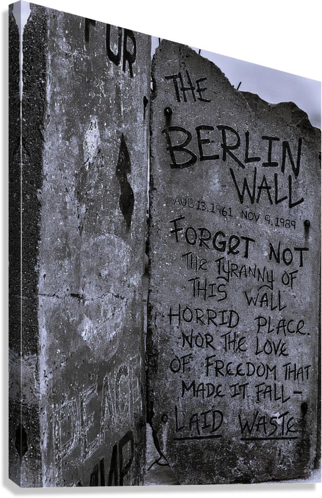 Forget Not  Canvas Print