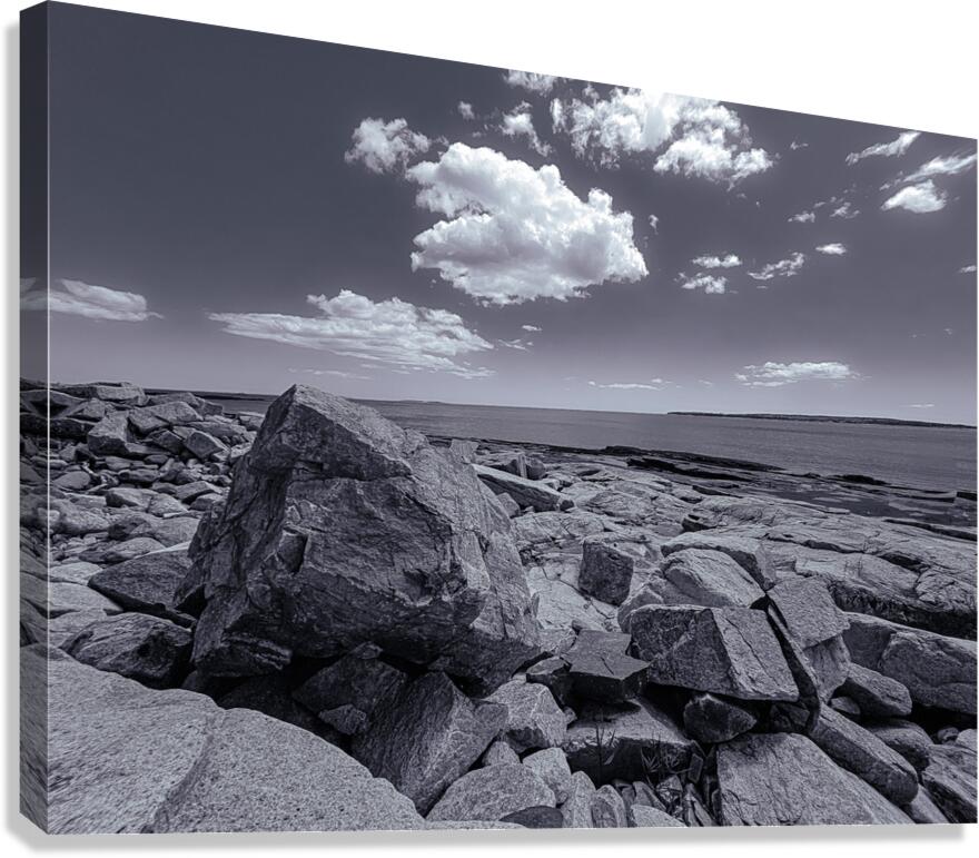 Fractured Granite Canvas Print