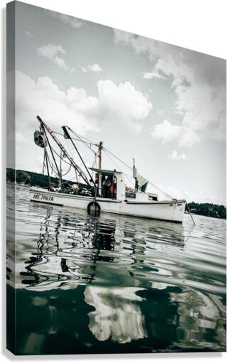 Work Boat Canvas Print