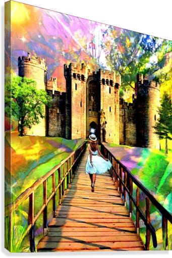WONDERFUL DAY Canvas Print