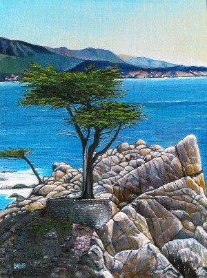 Lone Tree at Pebble Beach