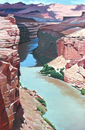 River Running Through Grand Canons