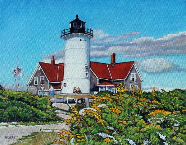 Nobska Point Lighthouse Print