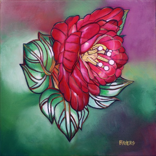 Red Flower Print