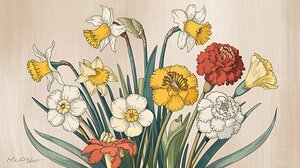 Rustic Bloom Collection Print