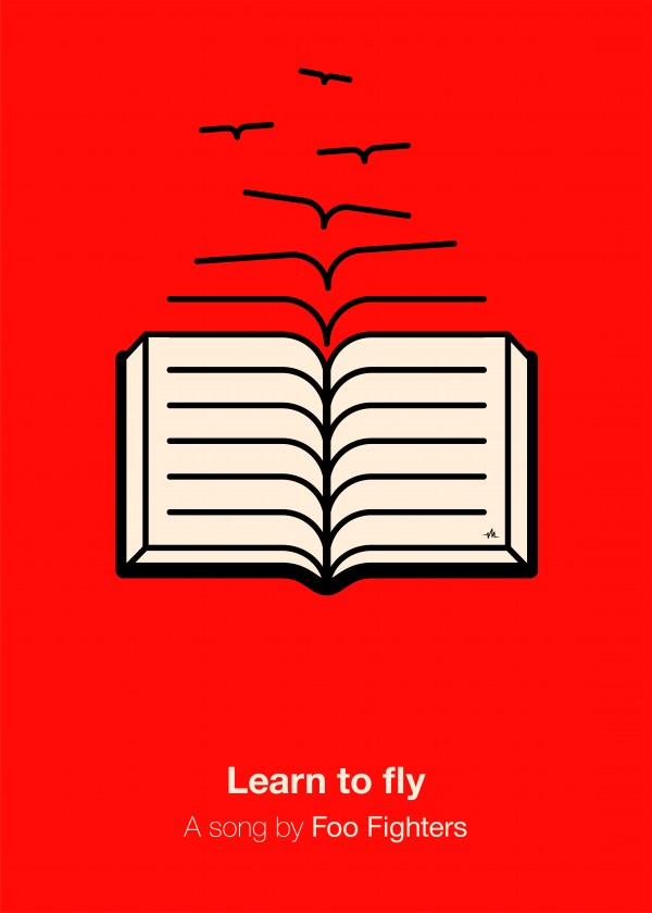 Learn to fly Print