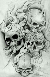 Skull Drawing