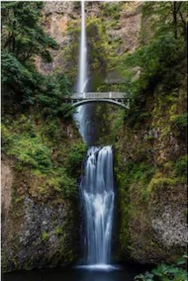 Double stack Waterfall Print