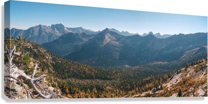 Cutthroat Lake pano Canvas Print