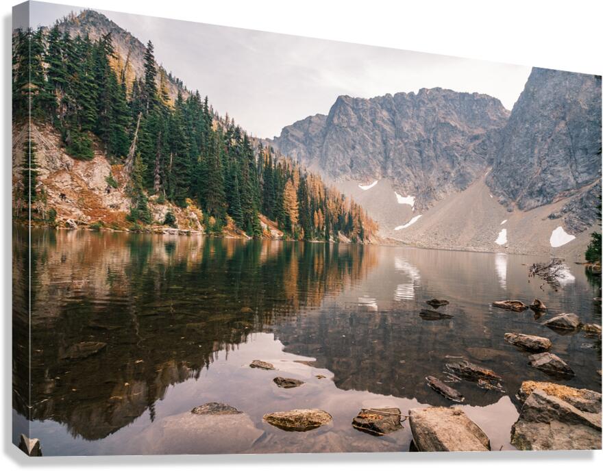 Blue Lake Canvas Print