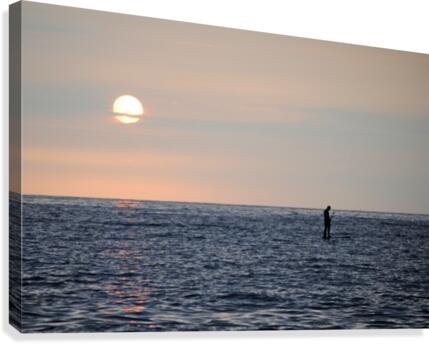 Sinking Sunset Canvas Print