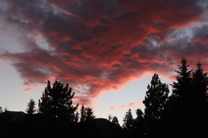 Amazing Sierra Summer Sunset