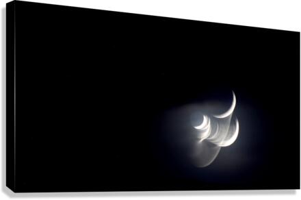 Moon Crescent Canvas Print