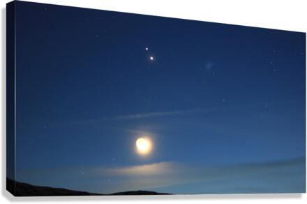 moonplanets Canvas Print