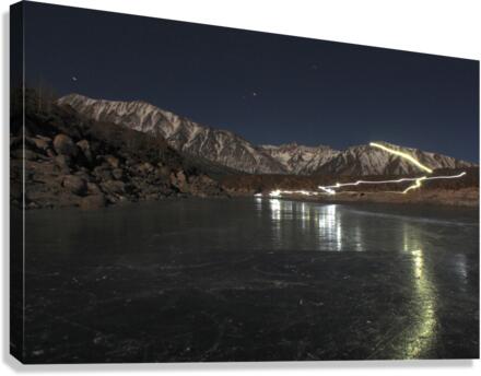 Nite Ice Canvas Print