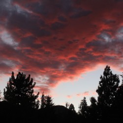Amazing Sierra Summer Sunset