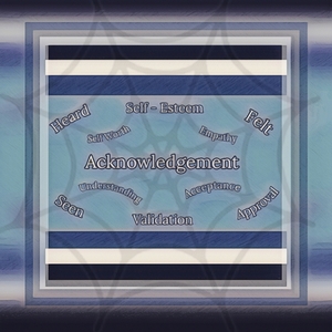 Acknowledgement Word-Web