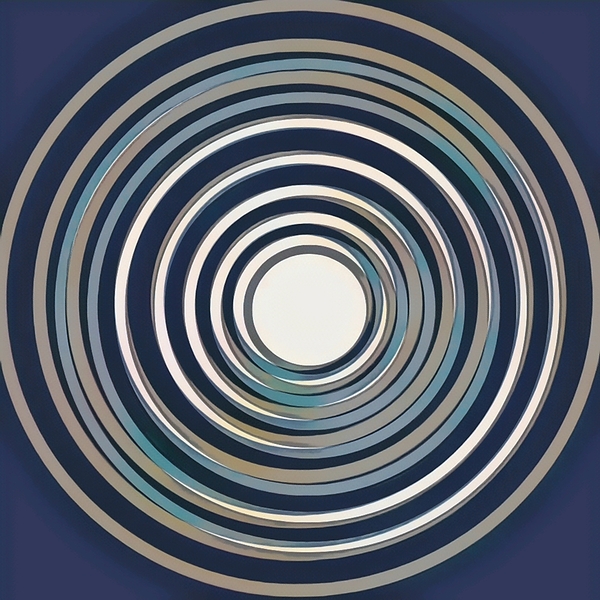 Blue - Grey Wheel Digital Download