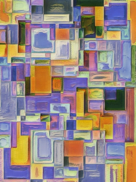 Abstract Harmony by Millie R Lissow