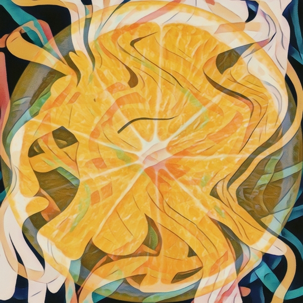 Twisted Orange by Millie R Lissow