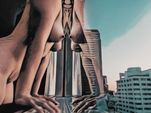 Window Reflection by Millie R Lissow