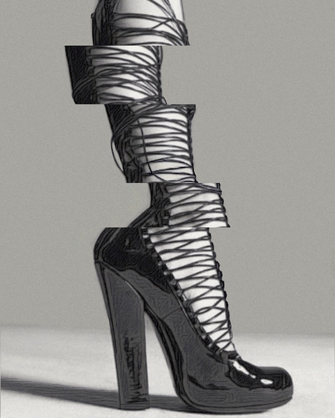 Fractured Heel by Millie R Lissow