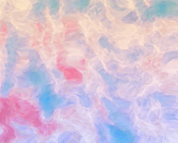 Pink & Blue Smoke by Millie R Lissow