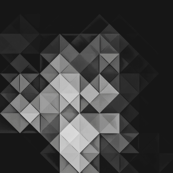 Darkspace Squares by Millie R Lissow