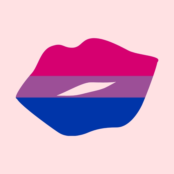 Bisexual Lips by Millie R Lissow